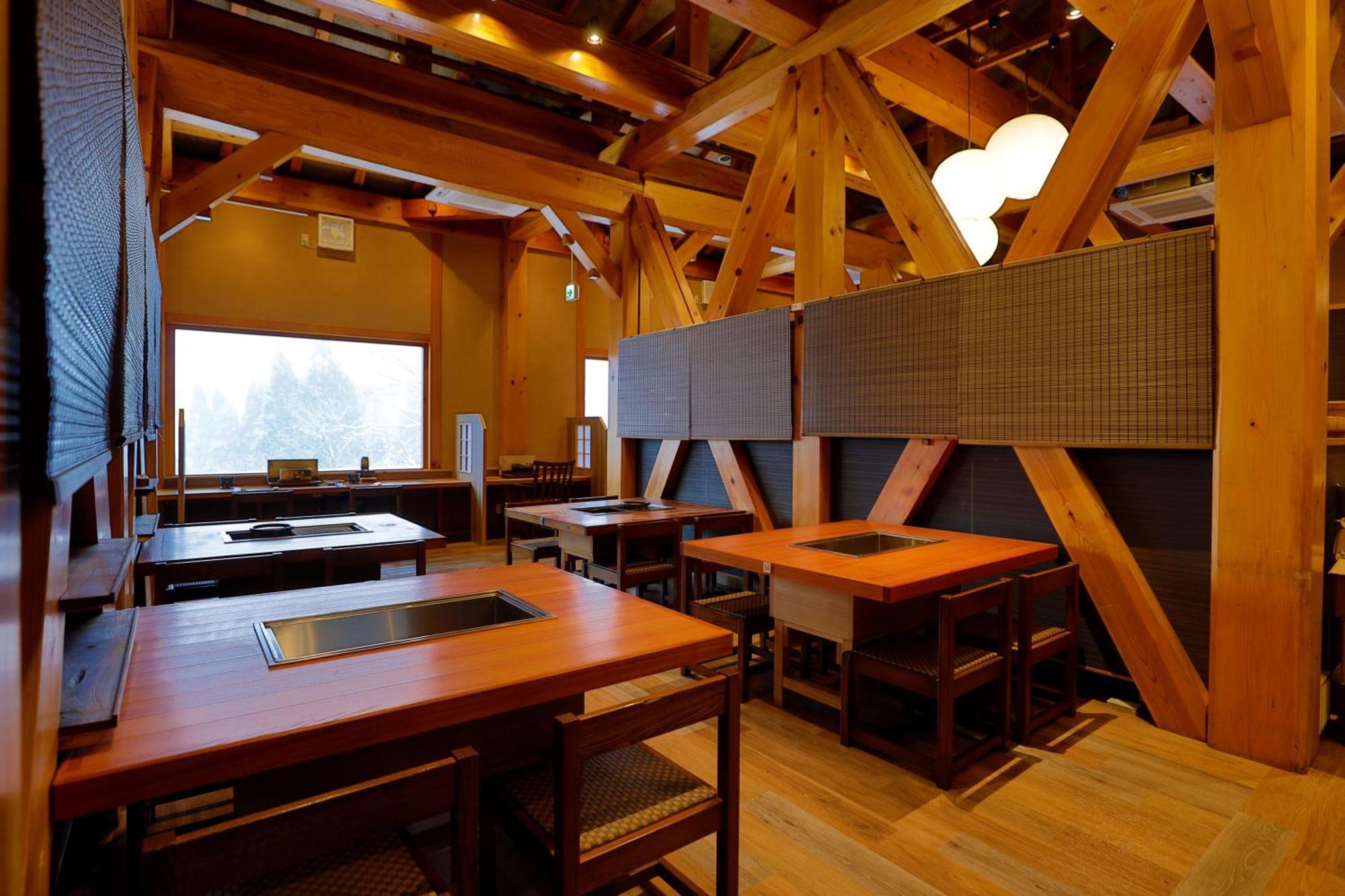 Miyama Ouan Kyoritsu Resort Takayama  Luaran gambar Interior of a restaurant in Japan