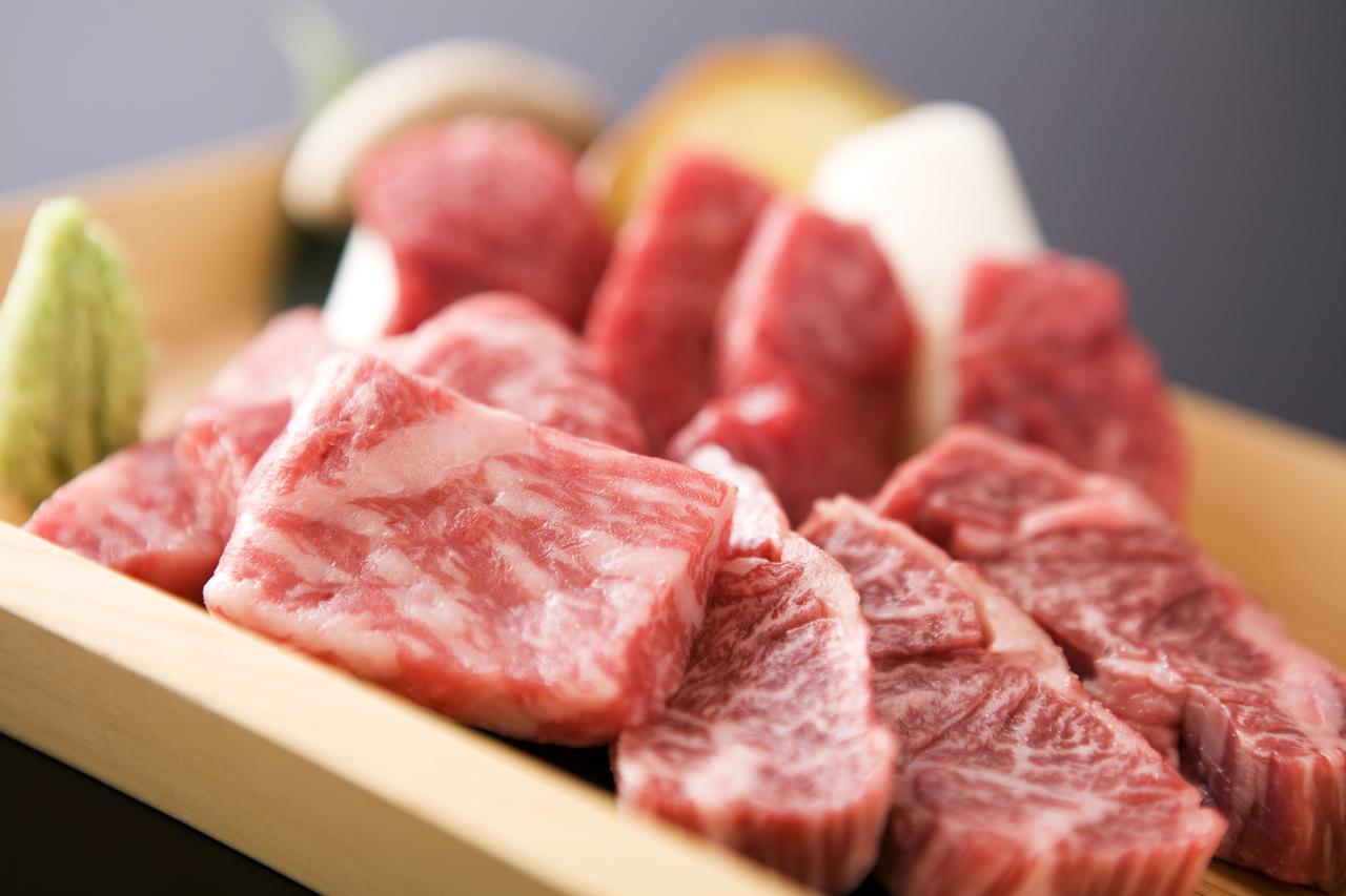 Miyama Ouan Kyoritsu Resort Takayama  Luaran gambar Raw beef